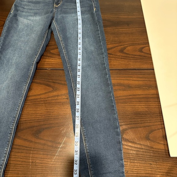 Curve Appeal Dark Wash Skinny Jeans Women’s Size 2/26 Stretch Denim Mid Rise - Picture 5 of 7